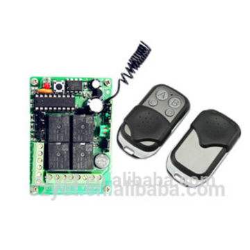 4 channel 315mhz learning code remote control & receiver YET404PC-026
